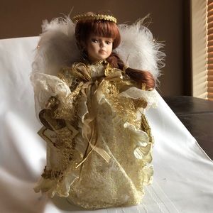 Collectors Choice "Samantha” Christmas Angel Porcelain Doll